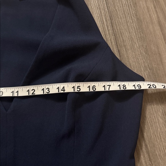 Dress the Population Catalina Fit & Flare Black XL $182 navy blue sleeveless - Picture 7 of 10